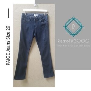 PAIGE jeans size 29 dark wash